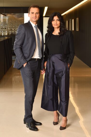 From left, Norton Rose Fulbright lawyers Olivier Le Bars Sindhura Swaminathan.