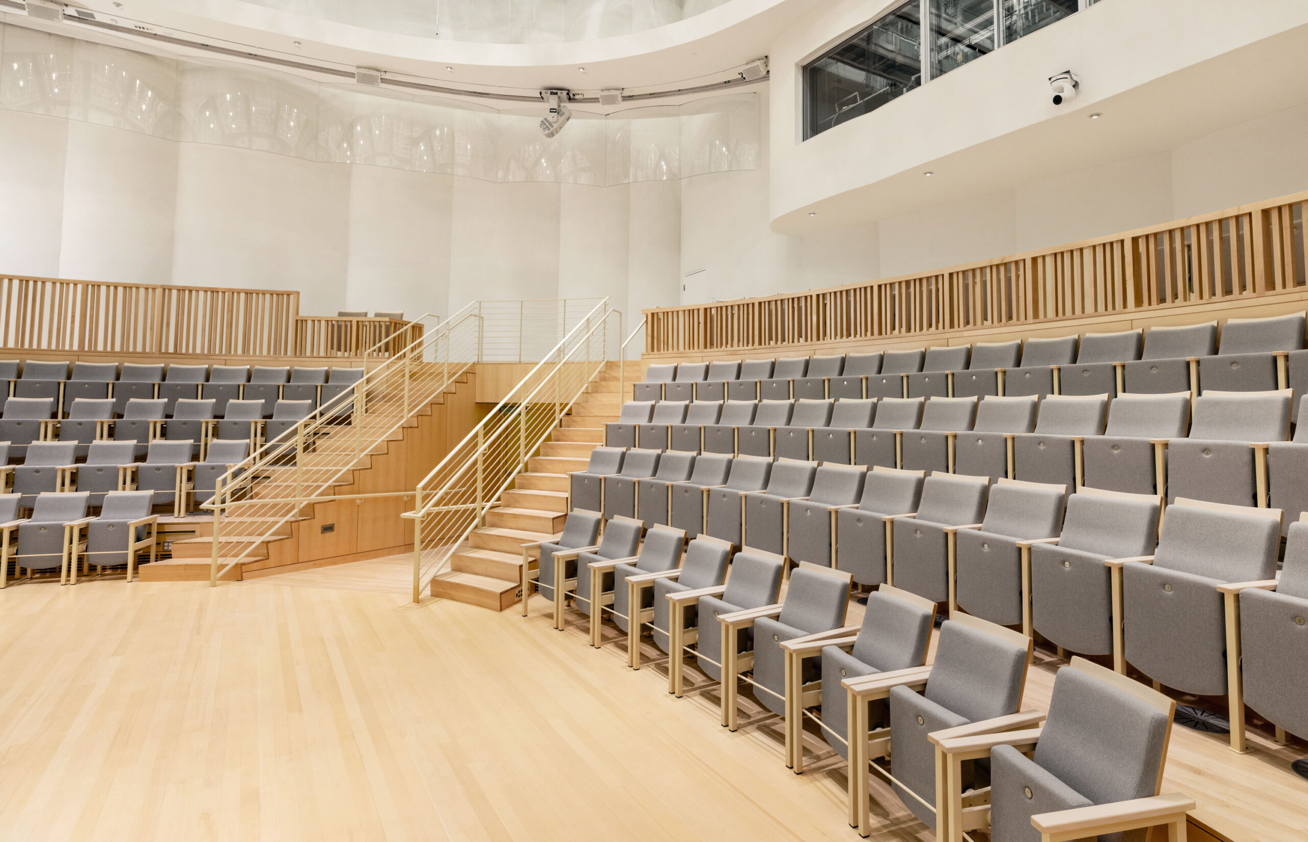 seating in the concert hall
