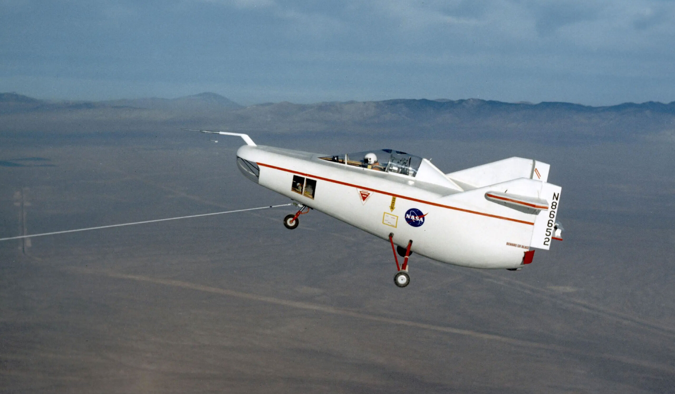 aircraft in flight