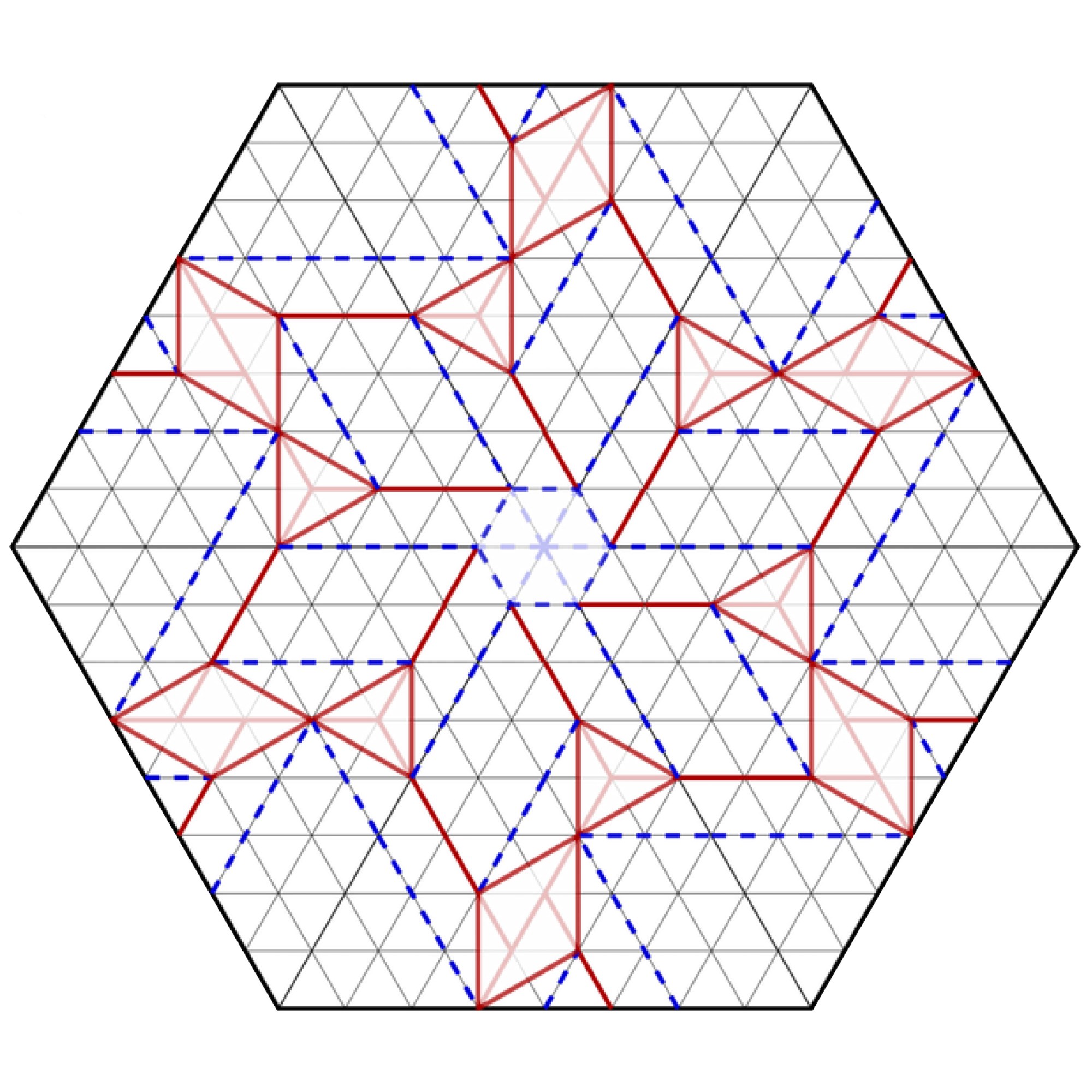 diagram of origami pattern