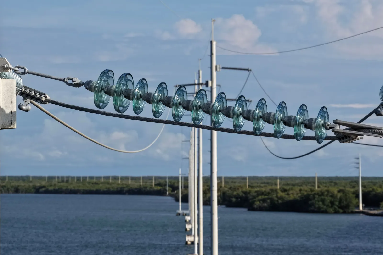 High voltage power lines