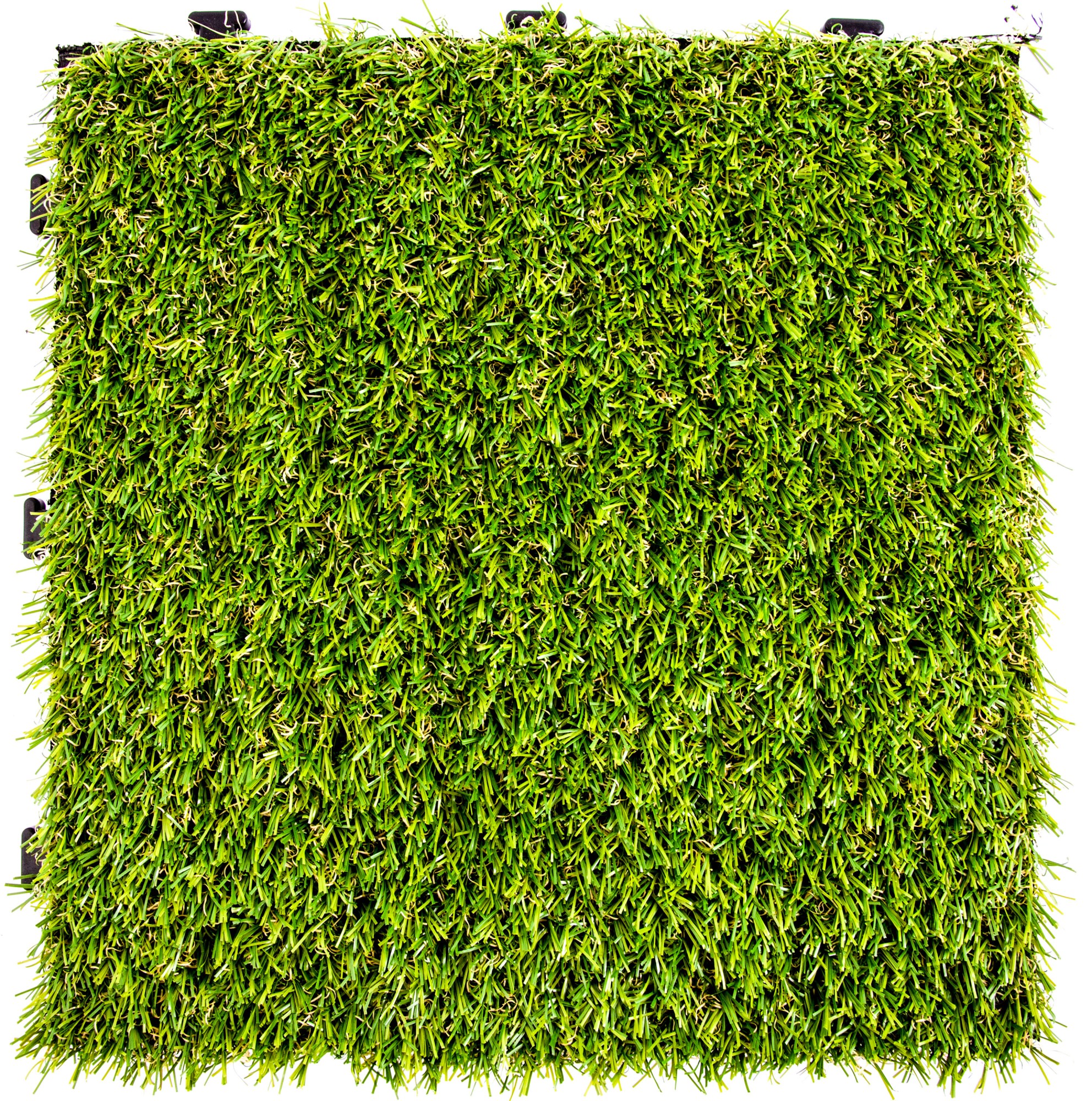 square patch of artificial turf